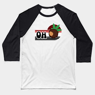 Ohio Buckeye Vintage Baseball T-Shirt